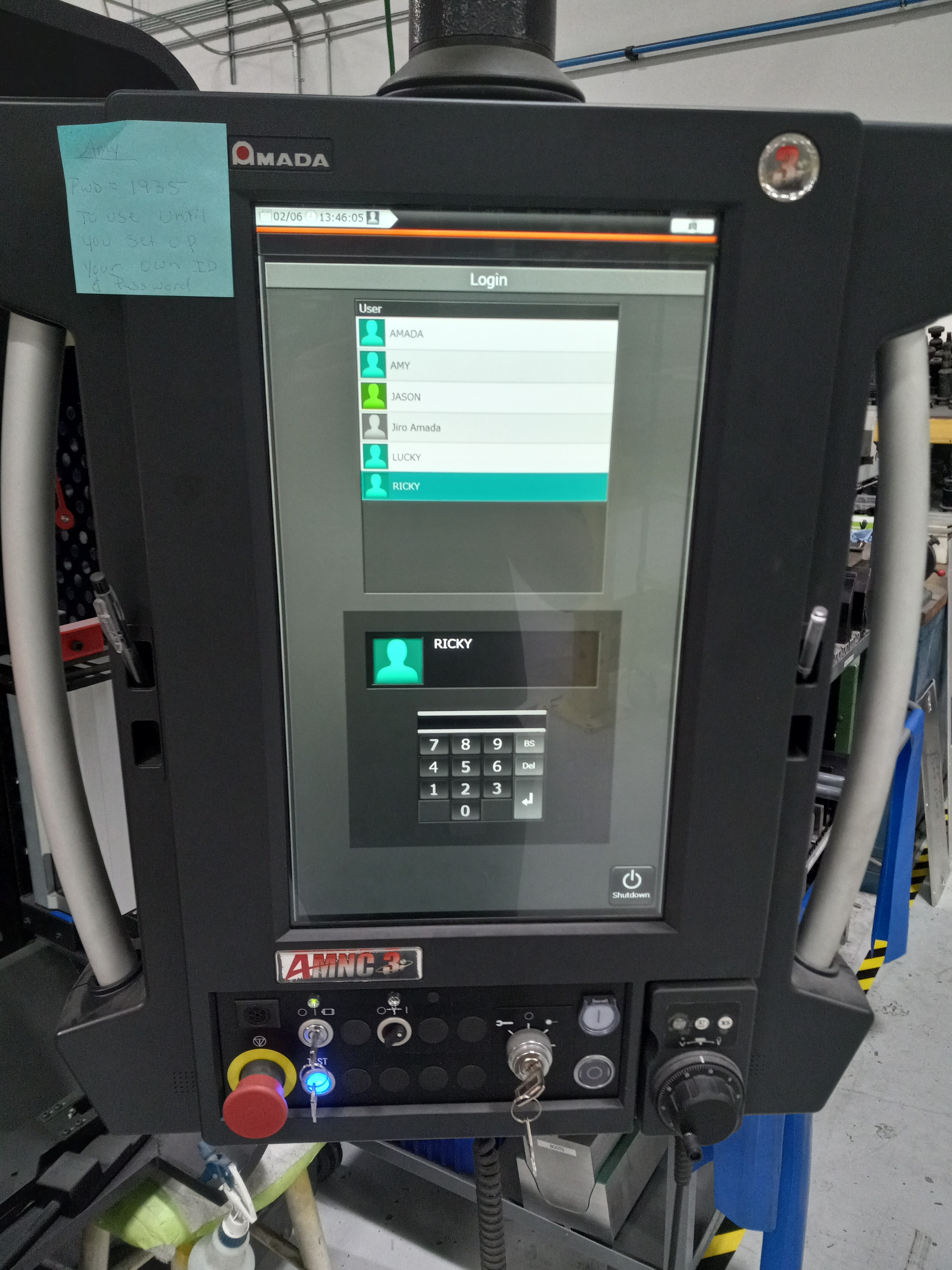０６１３ 2022 Amada EG-4010 All Electric Press Brake (#5467)